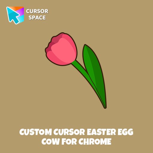 Custom Cursor Easter Egg Cow For Chrome